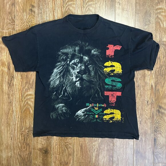 Vintage Rasta Lion Tee - Picture 1 of 2